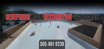 Photos by 99 Restoration #1 Roof coating and flat roof repair Albuquerque, NM