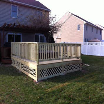 Hot Tub Deck