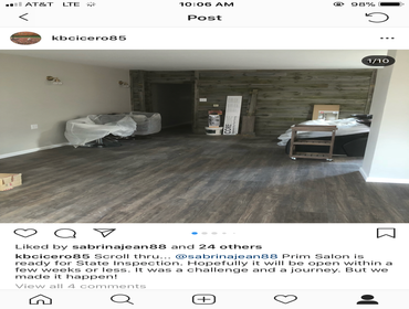 FULL BUILDING REMODEL INTO A SALON