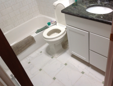 tile floor