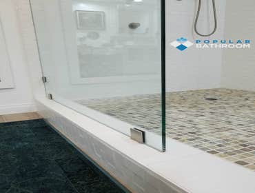 Open Concept Modern Bathroom