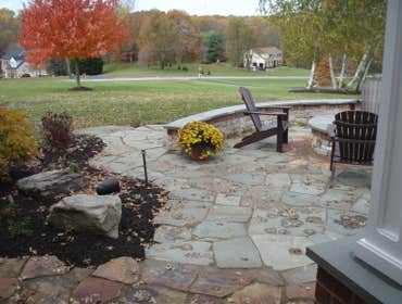 Photo(s) from Garden Architecture, LLC A Casual Outdoor Living Area