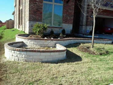 Stone border