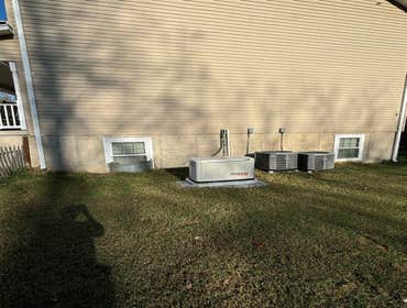 RJHS Generator Project Installation of a 26kw generac generator system.