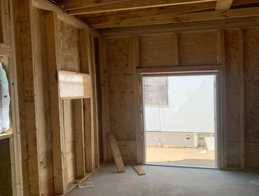 Office addition with a 13x16x9' high bathroom for a company that builds turbines in the Montgomery area Contact us at: (832) 259