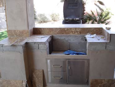 Photos from Love Remodeling Llc Built in custom entertainment center and custom oak floating shelves