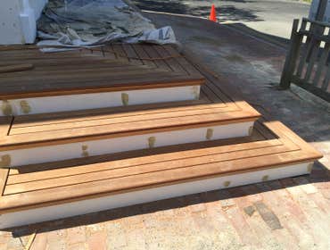 Mohagany decking
