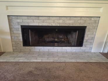 Fire Place - Tile Installation