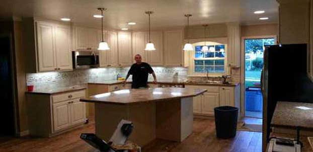 Superior Electric Of Norfolk,Ne. Project kitchen remodel to a modern look