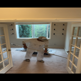 Interior Residential Painting with our Lead Painter