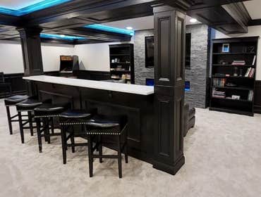 Basement remodel