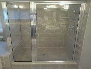 Glass reinstalled