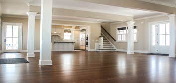 Baine Contracting Inc Project Multiple jobsites - showing kitchens, interior and exterior trim work, new homes, bathrooms, tile work, wood and iron ra