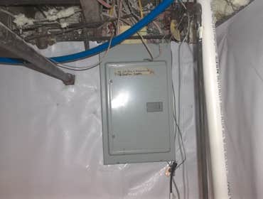 Basement Waterproofing Homeowners of an Oakmont PA residency had water infiltration in their unfinished basement. Water was coming in along the stone 