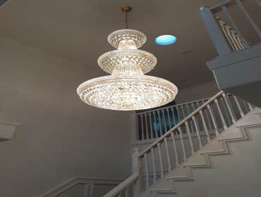 Chandelier Installation