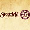 Stonemill Log & Timber Homes logo