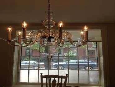 Southend condo handblown glass