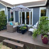 Backyard Deck 220sf Trex deck with concealed fasteners