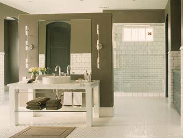 Subway Tile on Steroids How do you honor the architectural integrity of a historical home without recreating an interior that only a granny would love,