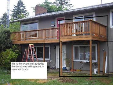 Just about anything you can think of Detached Garage Build
Deck Builds
Stair Builds
Counter, floor and shower tile installation
Cabinet installations
G