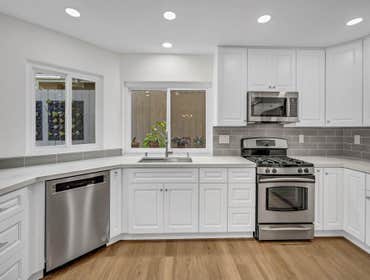 Kitchen Remodel We're excited to share this transformation with you! In this 50-year-old home, we were able to update the whole kitchen and transform i