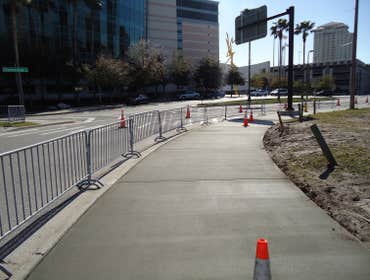 St. Pete Times Forum! Concrete deomolition and Concrete Sidewalk!