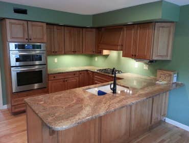 Joyce Kitchen I worked with another contractor and good friend of mine on this kitchen renovation, fun job..