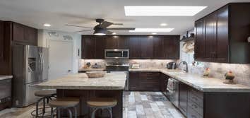 Phoenix Remodel We were refered by a customer to this wonderful family. They were looking for a revamp of existing space that inlcuded the removal of w