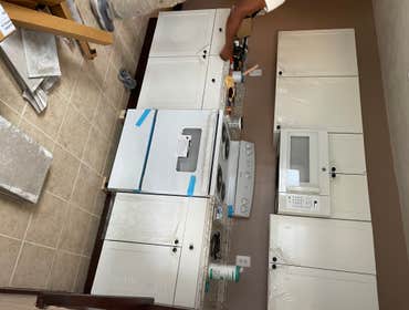 Remodel kitchen with appliances