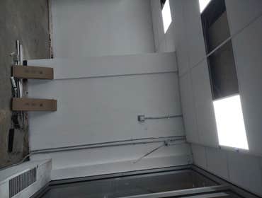 UPS Store Installation of lighingt and receptacles in UPS Store
