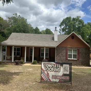 Photos by Complete Roofing LLC #1 New Roof Inastallation in Gulf Breeze, Florida