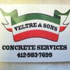 Veltre and Sons Concrete Services logo