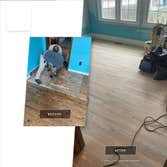 Photos by T Harvey Construction & Mgmt Inc #3 Removed old plank flooring, Installed new Sub flooring, Installed Red oak Hardwood unfinished. Stained an