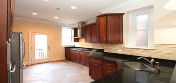 Total Rehab of a Rowhome in Columbia Heights When a DC resident inherited this Columbia Heights home from his grandmother, it was literally falling dow