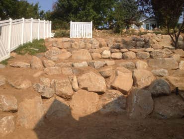 Rock work