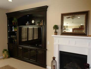 Renovations Plus/Black Coffee Cabinetry Custom cabinetry, kitchen remodels, bathroom remodels, offices/libraries, entertainment centers, wainscot, beam