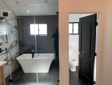 Master bathroom remodel