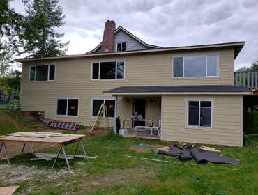 Completed Siding