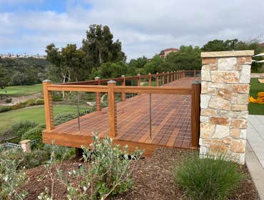 Fairmont Grand Del Mar Resort, Wood Deck