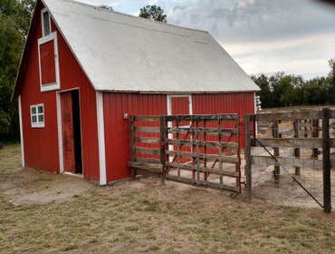 Rebuilt barn sided and roof