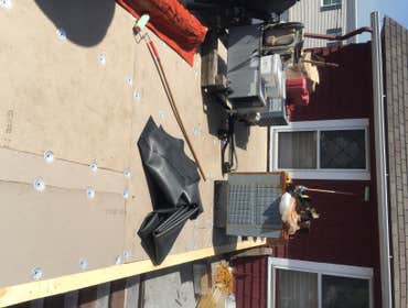 Photos by Fairfield Roofing LLC #1 Small EPDM roof 1" ISO board insulation