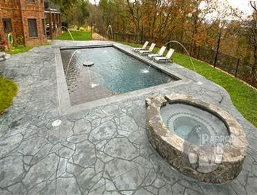 Pool with Spa