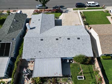 Photos by All Things Roofing #1 For this project in Semi Valley, CA
We did a Full re roof.
We tore off existing roofing down to the wood sheeting, we 