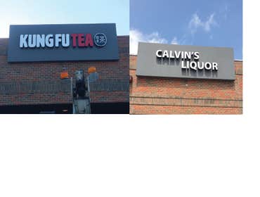 Store Front Signs We manufacture all our signs here in Austin,Tx.