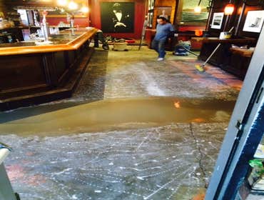 APRES DIEM New flooring for restaurant
