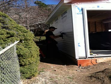 Backyard Shed Custom built backyard shed