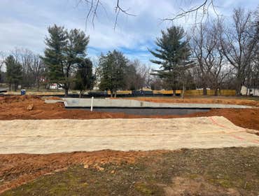 Photos by Scorpion Group LLC #6 Build wall framing, roof Trusses, wall sheathing