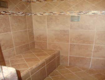 Lund Tile Company Project Kitchen and Bathrooms