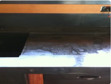 Redwood Concrete Outdoor Kitchen