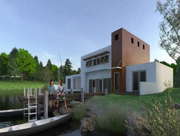 Exterior rendering